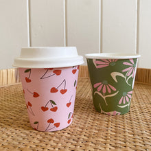 Load image into Gallery viewer, 6oz Designer Home Compostable Coffee Cup
