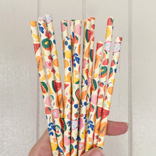 Load image into Gallery viewer, Premium 6mm 4ply Designer Paper straws
